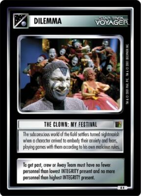 Star Trek CCG The Borg The Clown: My Festival 8R