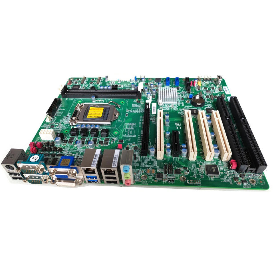 LGA1150 2 ISA slots ATX industrial motherboard 10 COM 2 LAN mainboard computer - Image 2 of 4