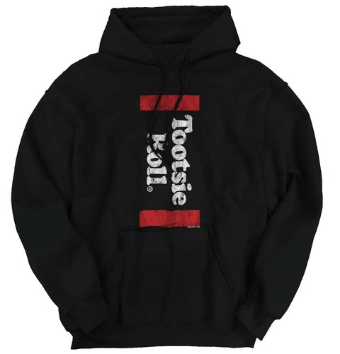 Vintage Distressed Tootsie Roll Candy Logo Youth Hooded Sweatshirt Boy or Girl - Picture 3 of 7