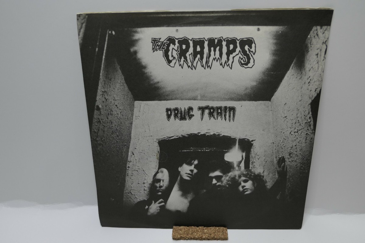 The Cramps Drug Train Vinyl Record 7