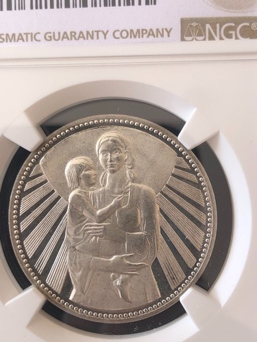 BULGARIA 1981 25 Leva Mother and Child NGC PF64 Ultra Cameo - 第 2/4 張圖片