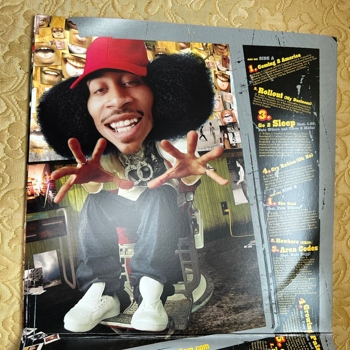 Ludacris Word Of Mouf Vinyl Def Jam Recording 2001 2LP 1st