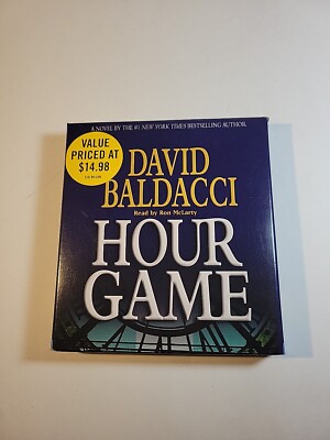 King and Maxwell Ser.: Hour Game by David Baldacci (2008, Compact Disc, Abridged
