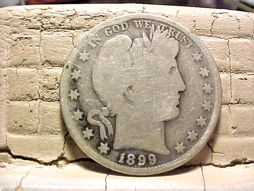 1899-S Barber Half Dollar