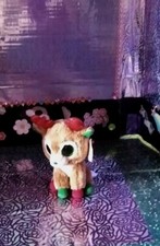 ❤️Ty Beanie Boos "Alpine" The {Reindeer} w/Sparkly Green Big Eyes 2016 7" Plush!