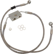 Drag Specialties Standard Length Front Stainless Steel Brake Line Kit 1741-5328