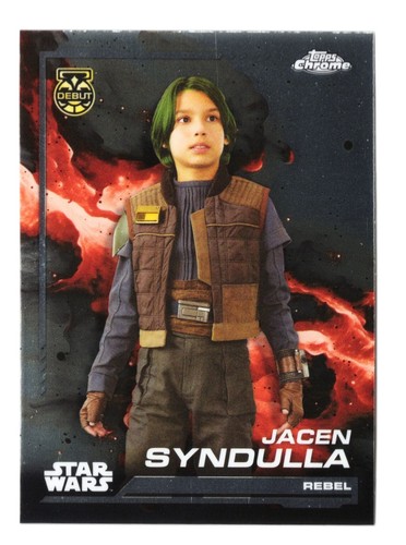 2024 Topps Chrome Star Wars Base - #100 Jacen Syndulla
