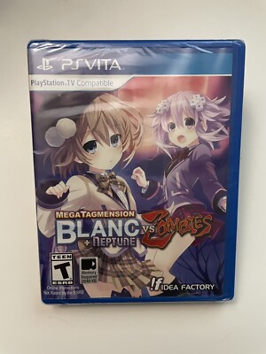 MegaTagmension Blanc + Neptune vs Zombies SEALED (PS VITA) NEW