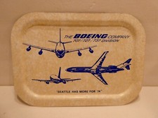 1974 Boeing Company 707/727/737 Division Serving Tray