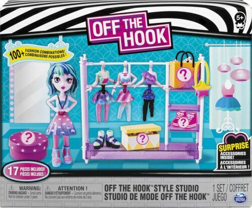 Off the Hook Style Studio, Fashion Fun Playset with 4 Inch Doll and Accessories