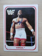 Virgil (Mike Jones) "Wrestling" Autograf podpisana karta kolekcjonerska