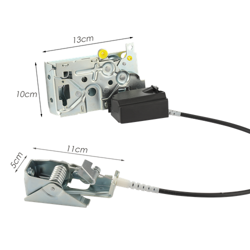Front Left Door Lock Latch Cable & Rod For 92-96 Ford F-Series F4TZ15219A65A
