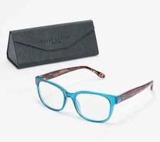 Prive Revaux The Wesley Blue Light Readers Aqua Tortoise Strength 3.5 A477109