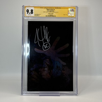 DARK CRISIS #1  1:100 FOIL VARIANT CGC Signature Series 9.8 Josh Williamson