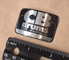 CB Drums Drum Badge for Snare Bass or Tom Lot 82-90