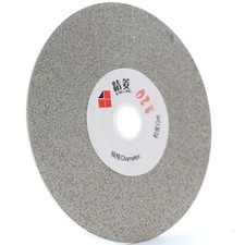 Diamond Flat Lap Wheel 4" x 5/8" Grinding Sanding Disc 120 Grit for Stones Glass