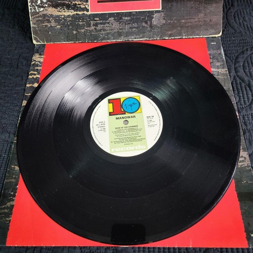 Manowar – Sign Of The Hammer LP 1984 Virgin – 70284 Vinyl Record Album LP - Picture 10 of 13