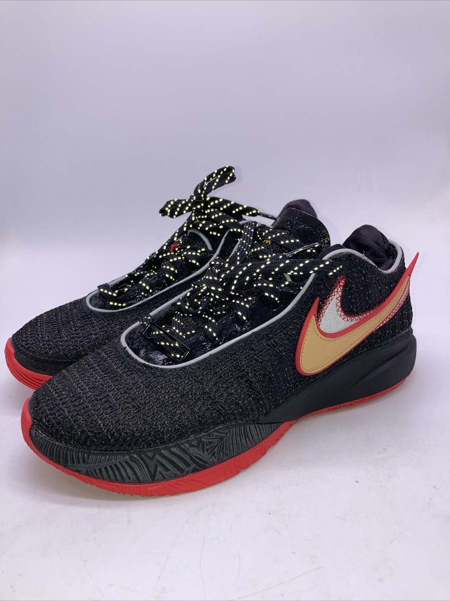 Nike Lebron 20 'Miami Heat' Black University Red DJ5423-001 Men's