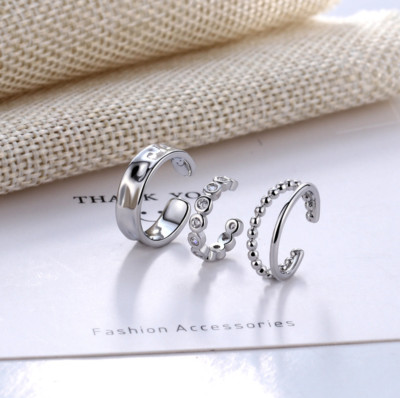 925 Sterling Silber Ear cuff Ohrklemme Damen Ohrring Ohrschmuck Earcuffs Earcuff