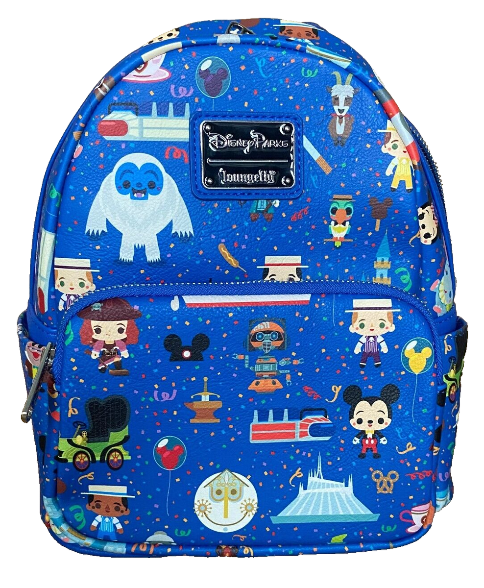 New Disney Parks Jerrod Maruyama Magic Kingdom Blue Loungefly