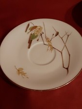 Heinrich Porzellan Untertasse/-Teller  ANMUT Dekor Birke Anfang der 1950er Jahre