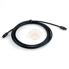 6 FT Feet Digital Audio Optical Toslink Cable Cord M/M for MD CD DVD HDTV ADAT