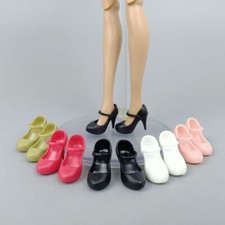 Office Lady Footwear Heeled Shoes for 11.5" Doll High Heels Sandal for Blyth