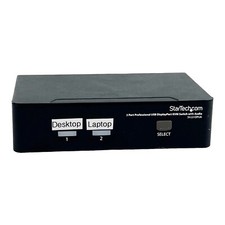 Startech 2 Port Pro C4E1E7GG47 KVM Switch NO POWER CORD 