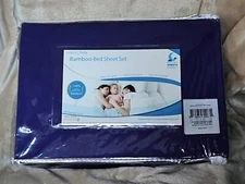 Hotel Sheets Direct 100% Viscose Derived from Bamboo Sheets Twin- Cooling Lu...