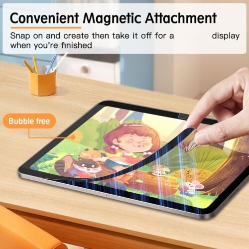 Reusable Film For iPad Pro 2024 Paper-Feel Magnetic Screen Protector Detachable - Picture 2 of 14