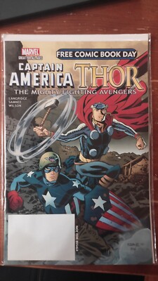 Captain America Thor - FCBD 2011 - NM- - Free Comic Book Day