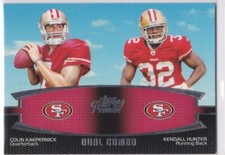 COLIN KAEPERNICK ROOKIE CARD 2011 Topps Prime Football SAN FRANCISCO 49ERS RC