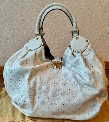 Louis Vuitton Mahina XL Weiss Handtasche NEU