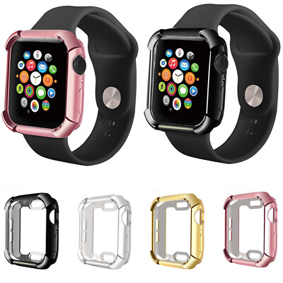 40/44mm TPU Cover for iWatch Apple Watch Series 6 5 4 SE Case Protective Bumper | eBay