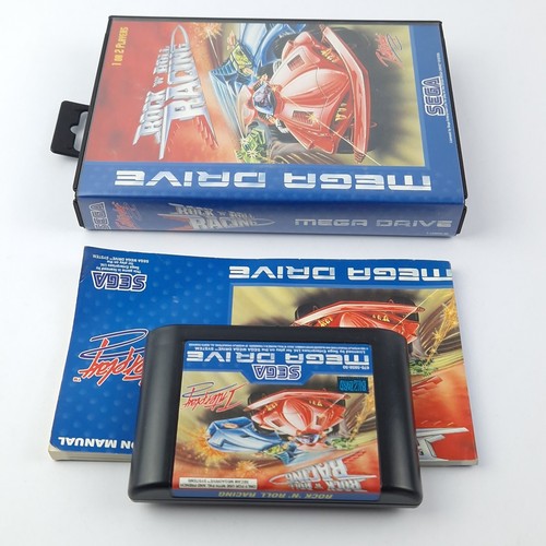 Sega Mega Drive Spiel : Rock N Roll Racing - OVP & Anleitung | MD PAL 16-Bit - Bild 2 von 4
