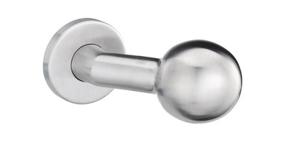 EDI Türknopf K4/052/02 Edelstahl F00 Aufnahme M12 gekröpfter Kugelkopf