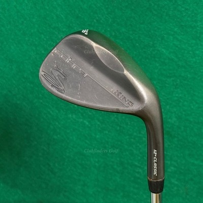 Cobra Golf King Black 56-12 56° Sand Wedge KBS Tour FLT 120 Steel Wedge Flex