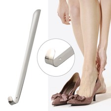 50CM Handled Metal Shoe Horn with Hanging Hole 50cm shoe horn Handheld shoe horn