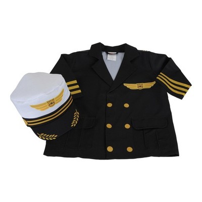 Kaplan Early Learning Airline Pilot Dress-Up Clothes for Preschoolers
