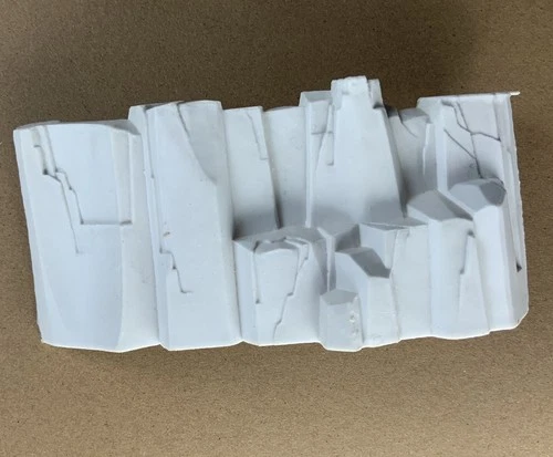 Vintage Star Wars Imperial Attack Base Ice Wall Part Kenner 1980