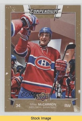 2017-18 Upper Deck Compendium Gold Mike McCarron #137 READ 1hh