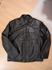Herren Lederjacke dunkelbraun L ungetragen Biker Flieger Pilot