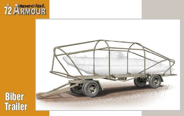 Special Hobby 100-SA72018 - 1:72 Beaver Trailer