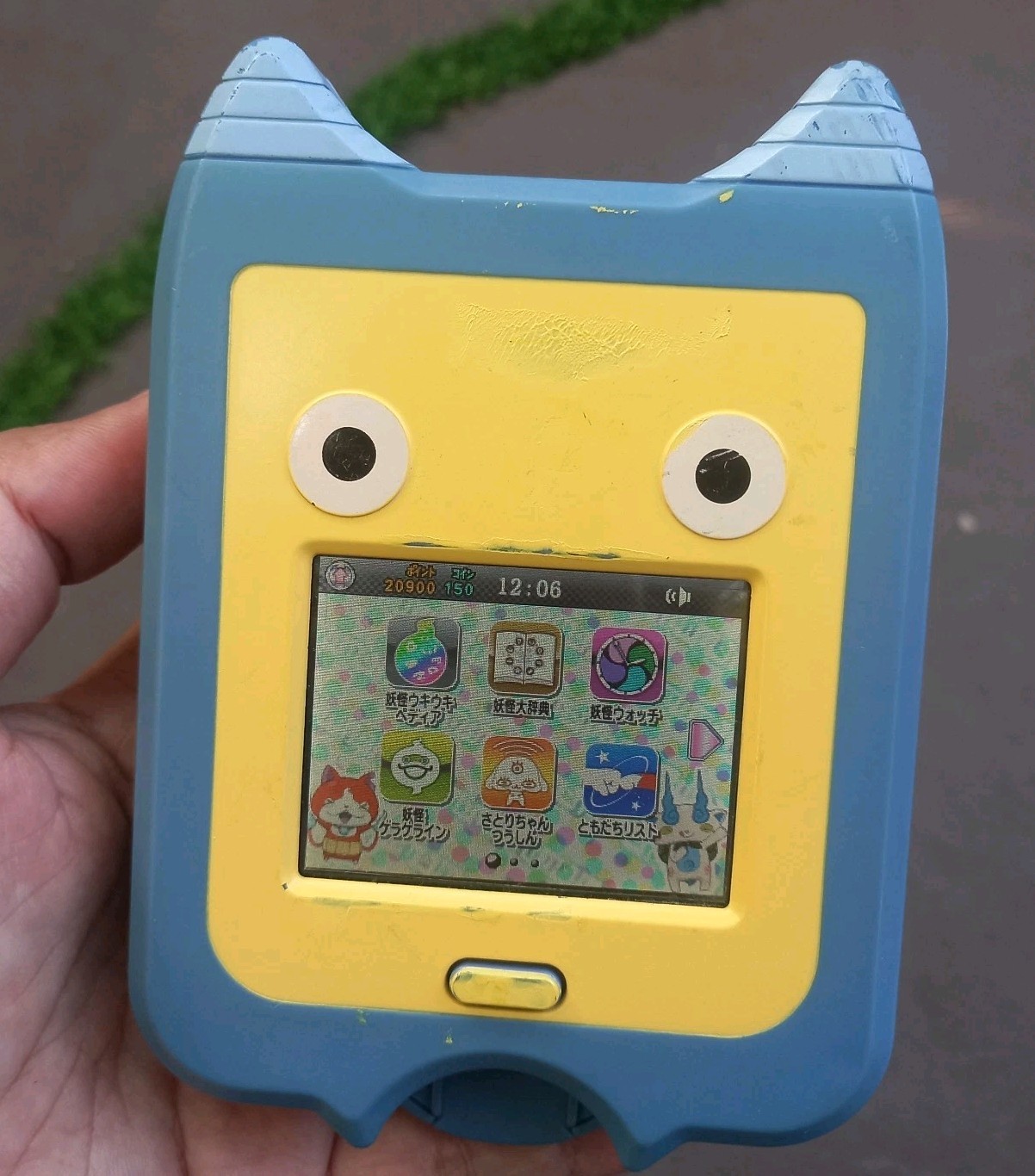 Yokai Watch Yokai Pad 2014 Bandai +25Medals Tested Works Japanese