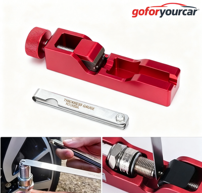 #ad #ad Spark Plug Gap Tool amp; 32 Blades Metric Feeler Gauge Gap Filler Measuring Tools $17.48