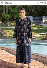 2pc pakistani designer dress by bareeze lawn small Preowned Excellent