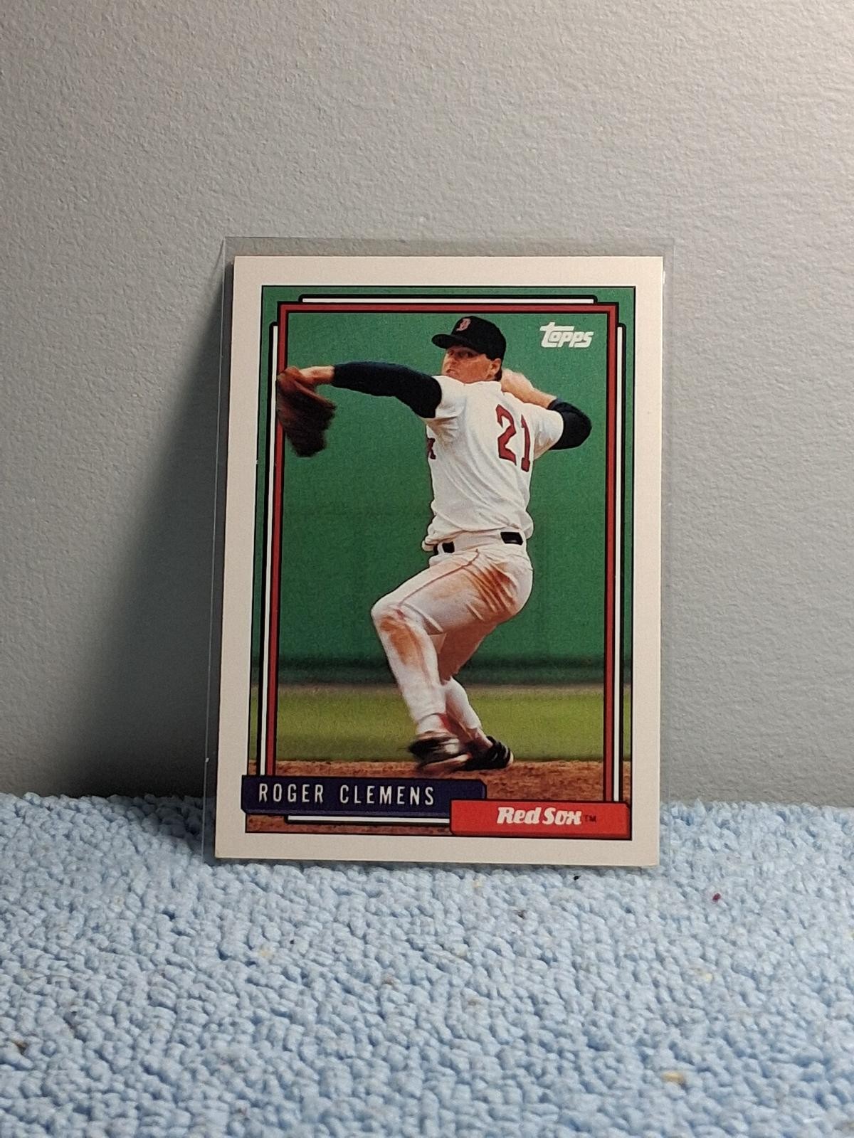 1992 Topps Roger Clemens #150 Red Sox