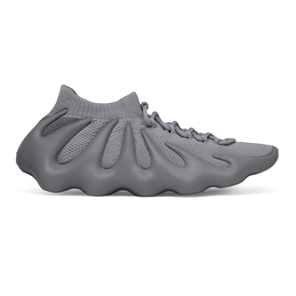 adidas  Yeezy 450 Lace Up  Mens Grey Sneakers Casual Shoes ID9446