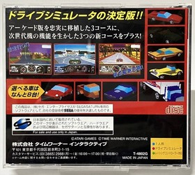 Sega Saturn Race Drivin Video Game Used, PAL, Working Condition
