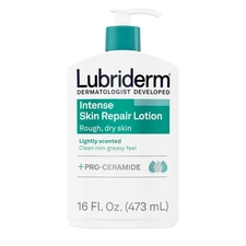 Lubriderm Intense Skin Repair Lotion 16oz Pro Ceramide Vitamin E B5 Moisturizer